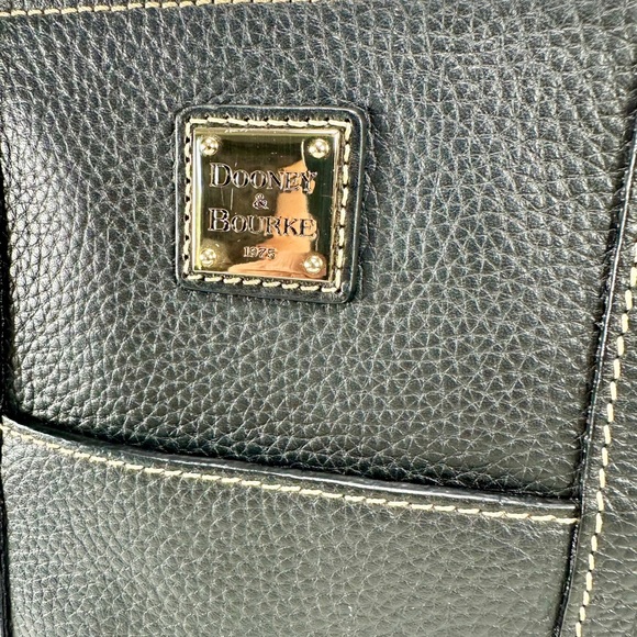 Dooney & Bourke Lexington Pebble Grain
Black Leather Tote Bag - Picture 5 of 12